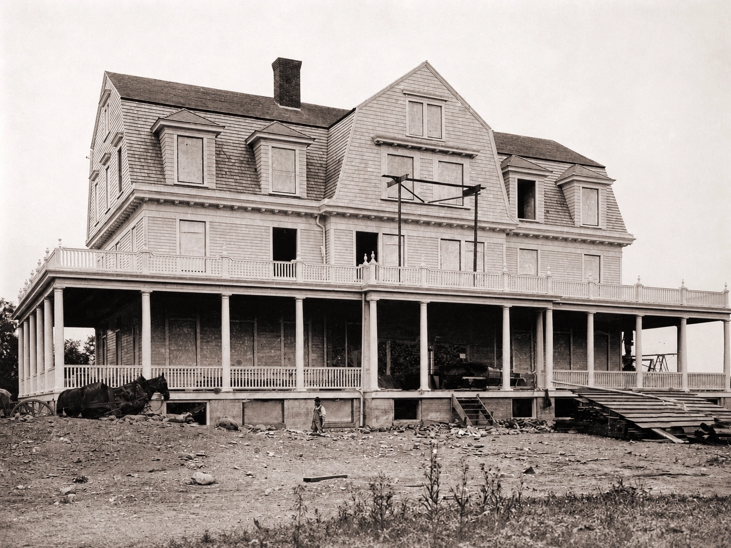 Historic exterior view of Idylease