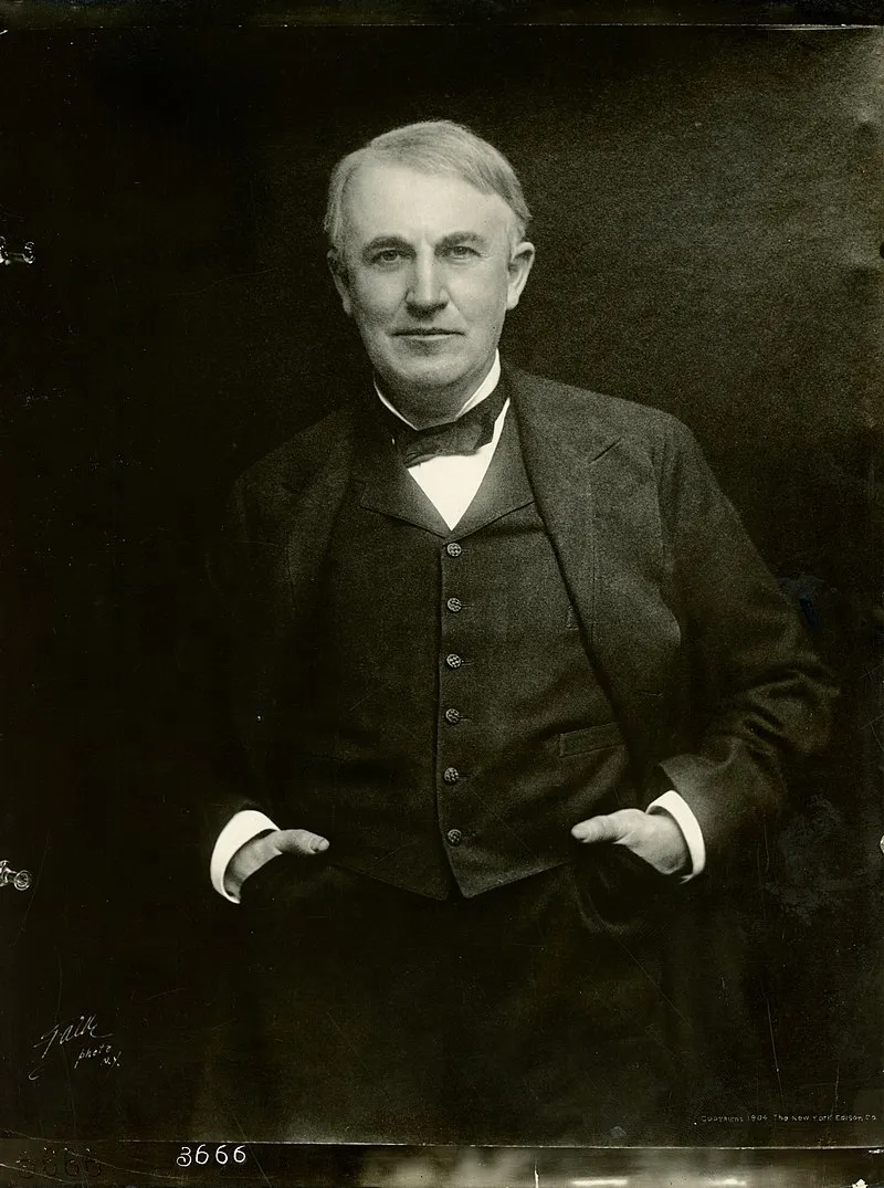 Portrait of Thomas Edison