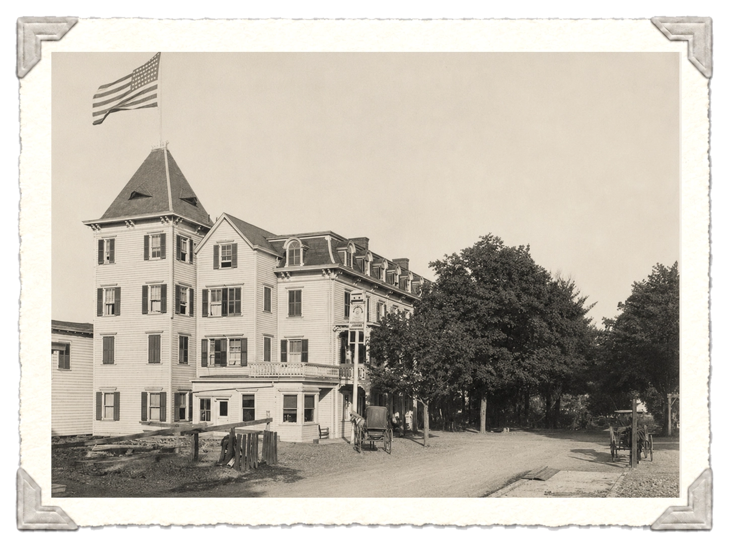 Historic Brown’s Hotel in Newfoundland, New Jersey
