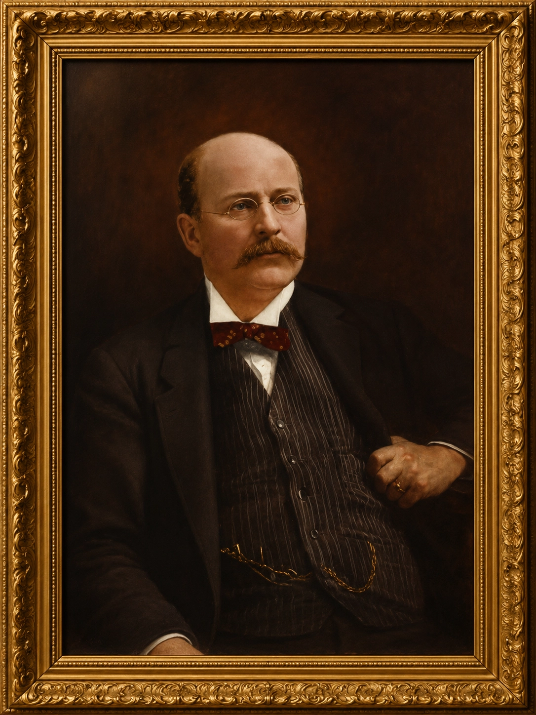 Portrait of Dr. Daniel Edgar Drake, physician and administrator of Idylease from 1906 to 1951