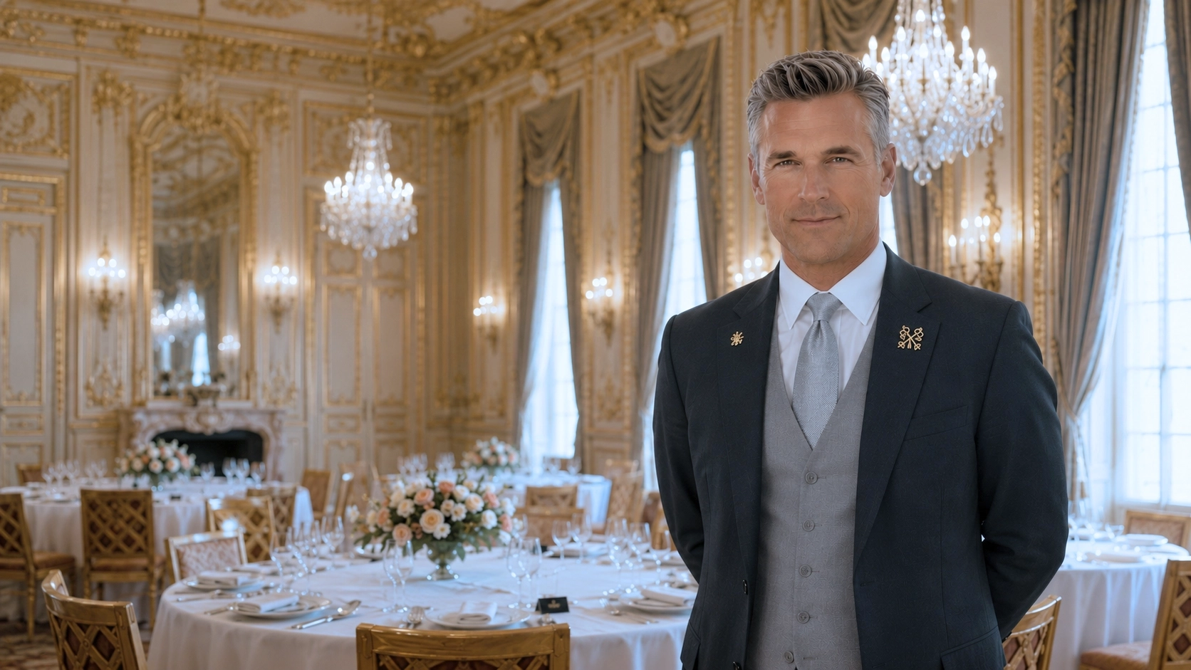 Richard Zampella during his New York hospitality career