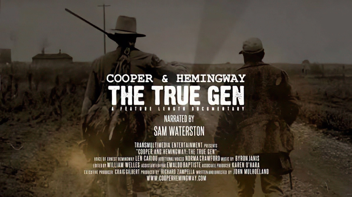 Cooper & Hemingway: The True Gen documentary title image