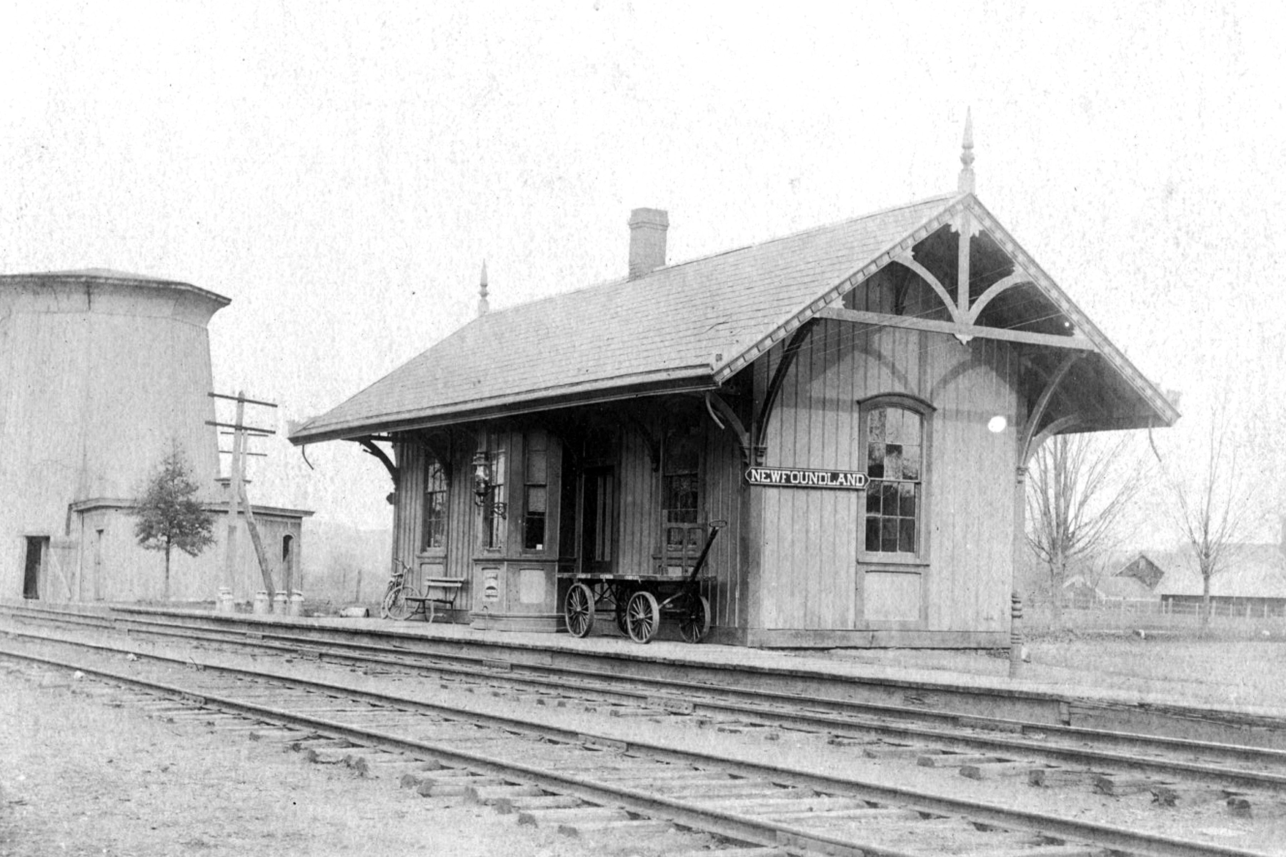 Idylease rail transportation from the Newfoundland railroad station