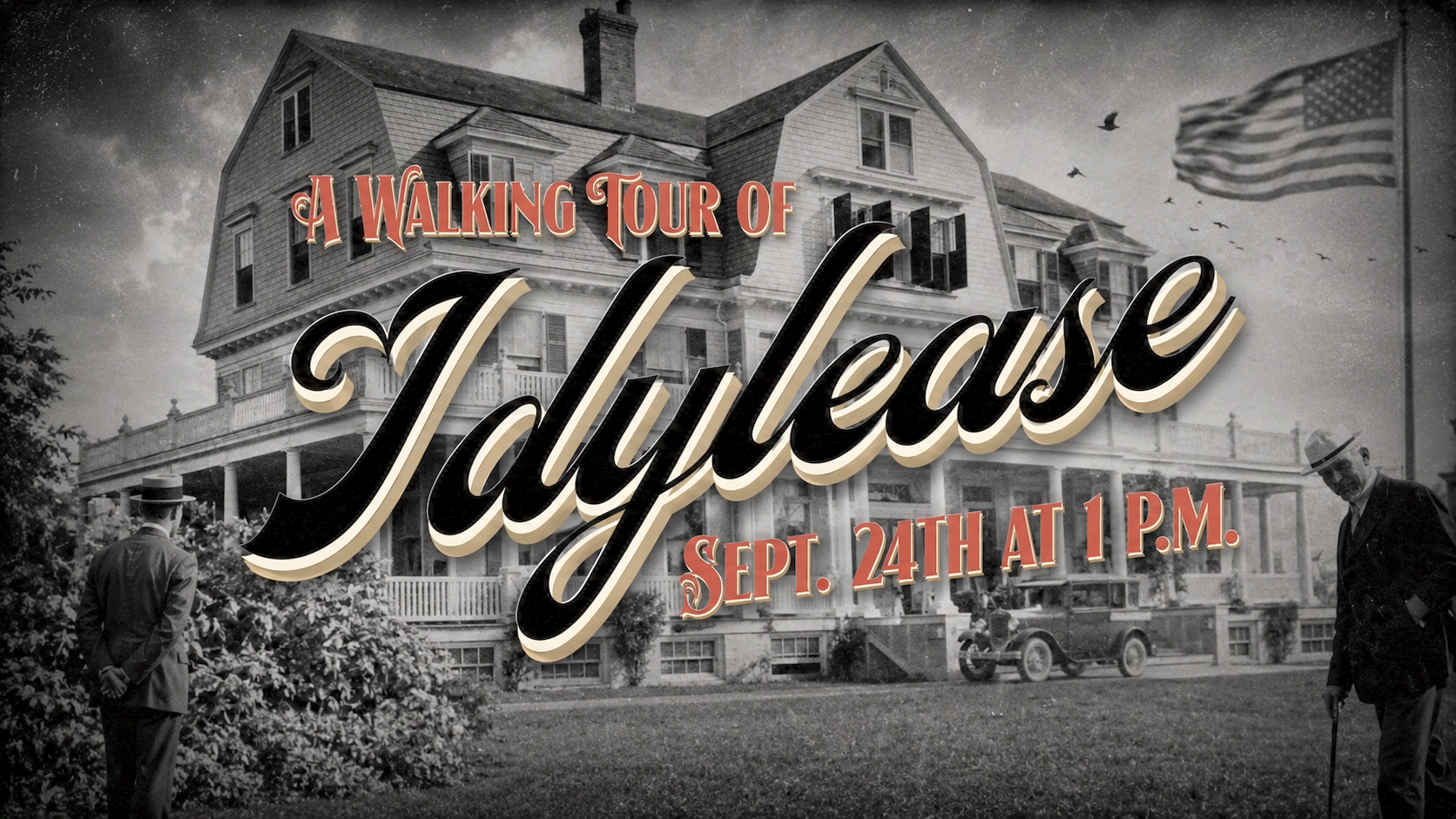 Walking Tours of Idylease video thumbnail showing the historic resort hotel